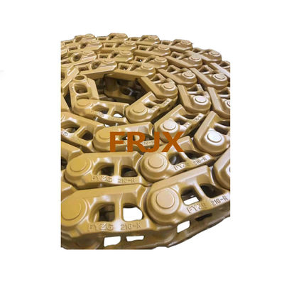 গুণ  Smooth D6N Excavator Chain Link Assy Lubricate Chain 37L Track Link Assembly কারখানা