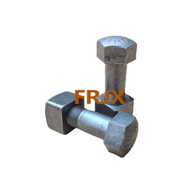 শক্তি HRC52-58 Komatsu Excavator বোল্ট স্তর 12.9 কাস্টিং কাস্টিং কালো অক্সাইড ফিনিস