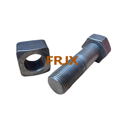 শক্তি HRC52-58 Komatsu Excavator বোল্ট স্তর 12.9 কাস্টিং কাস্টিং কালো অক্সাইড ফিনিস
