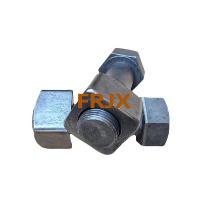 নির্মাণ যন্ত্রপাতি আনুষাঙ্গিক সরবরাহকারী Excavator Track Bolts For Excavator Bucket Teeth Track Shoe Bolt