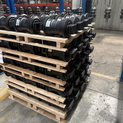 Excavator support wheels, load-bearing wheels, and roller wheels